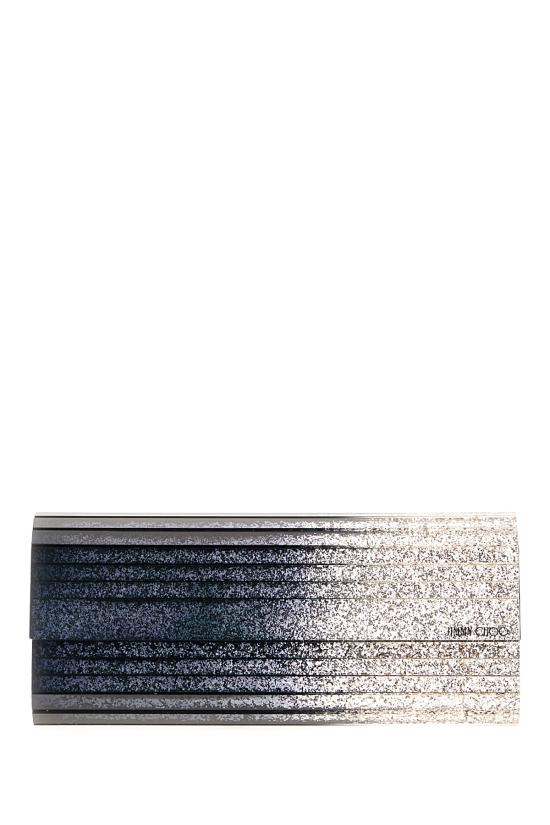 26FW 지미추 클러치/파우치 SWEETIEDGA BLACK CHAMPAGNE