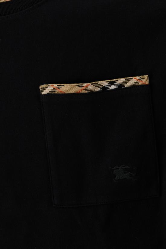 26FW 버버리 반팔 티셔츠 8127628 A1189 BLACK - BURBERRY