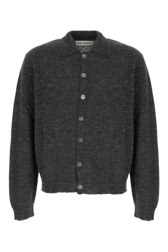 26FW 아워레가시 가디건 M2263EC CHARCOALMELANGE CHARCOAL MELANGE