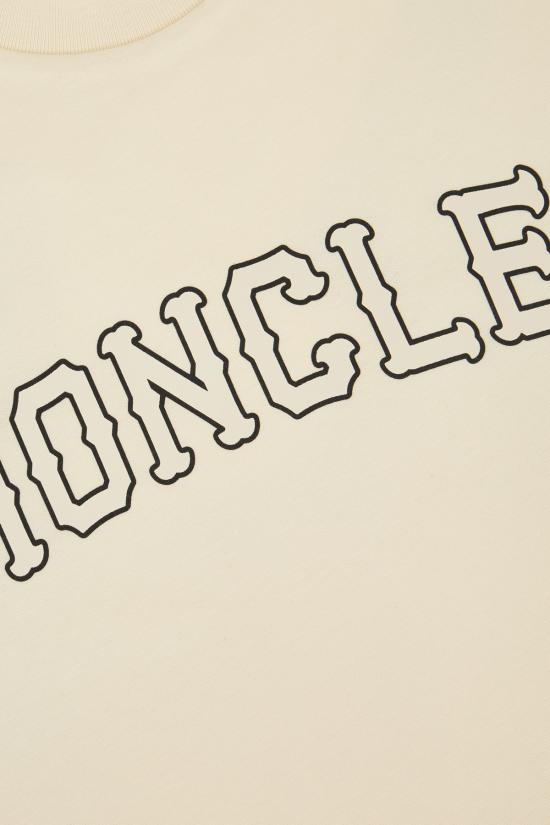 26FW 몽클레어 반팔 티셔츠 8C0001889B8U 060 Bianco - MONCLER