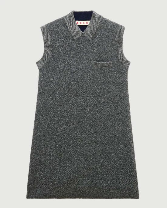  마르니 숏 원피스 ABMD0292Q0UFH55600N77 GRAY