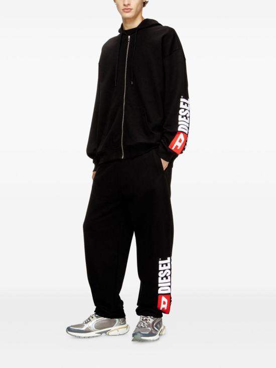 26FW 디젤 p-marky-div 스웻 팬츠 A20026 0GEAD 9XX BLACK DOM - DIESEL