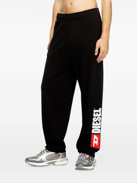 26FW 디젤 p-marky-div 스웻 팬츠 A20026 0GEAD 9XX BLACK DOM - DIESEL