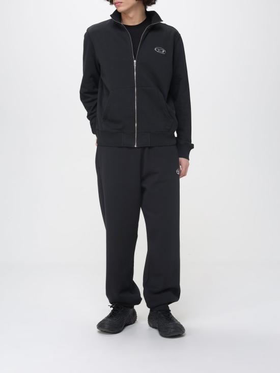 26FW 디젤 P 마르키 레귤러 핏 스웨트 팬츠 A21794 0BKBW 900 BLACK DOM - DIESEL
