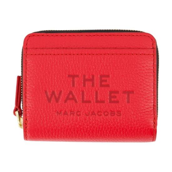  마크제이콥스 지갑 마크 제이콥스 미니 컴팩트 월렛 레드 - MARC JACOBS