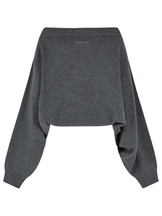 26FW MM6 메종마르지엘라 긴팔 티셔츠 S52DA0100 M13287855M Grey - MM6 MAISON MARGIELA