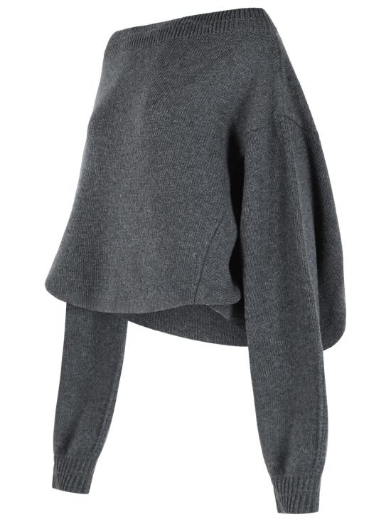 26FW MM6 메종마르지엘라 긴팔 티셔츠 S52DA0100 M13287855M Grey - MM6 MAISON MARGIELA