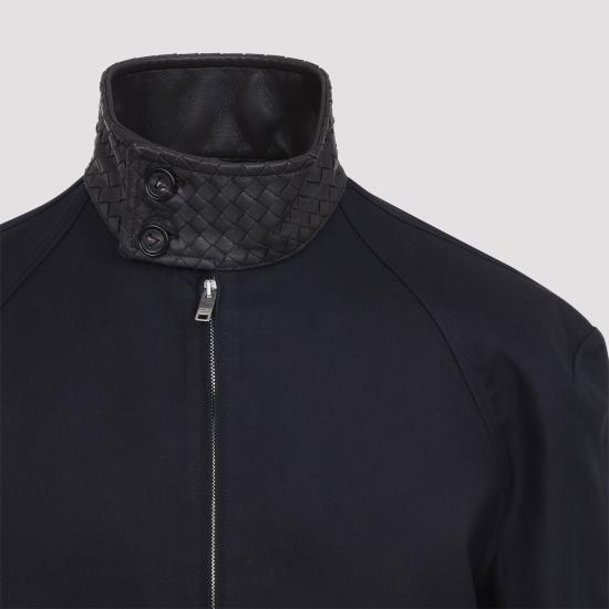 26FW 보테가베네타 집업 니트 874709V6CK0 4071 BLUE - BOTTEGA VENETA