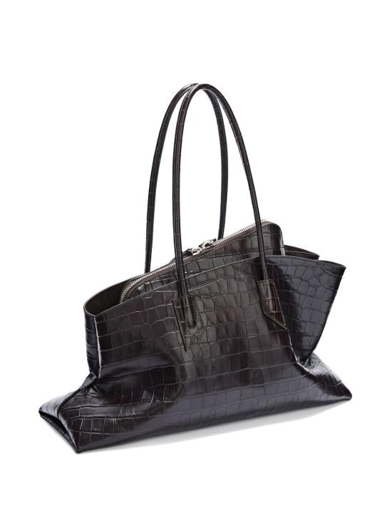 26FW 디 아티코 라 파세지아타 미디엄 탑 핸들 백 250WAH00054LBT021PR 207 BROWN - THE ATTICO