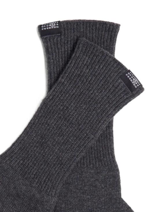26FW MM6 메종마르지엘라 장갑 S52TS0050M13293 855M GREY - MM6 MAISON MARGIELA
