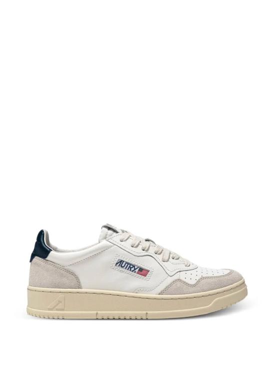 26FW 오트리 메달리스트 로우 스니커즈 AULMLS28099 LEAT WHITE