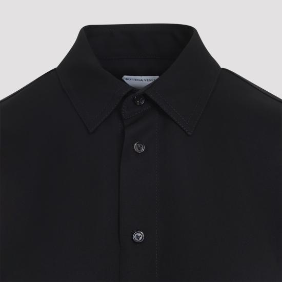 26FW 보테가베네타 셔츠 869829V6DB0 1010 BLACK - BOTTEGA VENETA