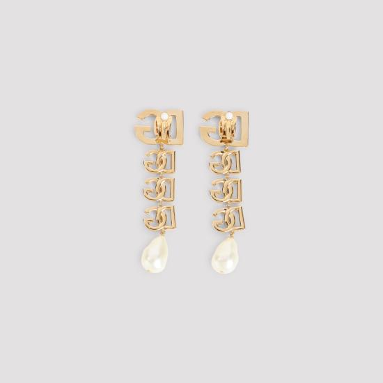26FW 돌체앤가바나 이어링 WEN6P5W1111 ZOO00 METALLIC - DOLCE & GABBANA