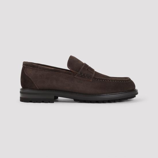 26FW 키톤 로퍼 USSA505N0149503002 TESTA BROWN - KITON