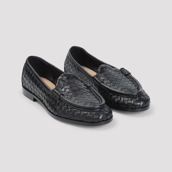 26FW 보테가베네타 로퍼 867815V2ED0 1000 BLACK - BOTTEGA VENETA
