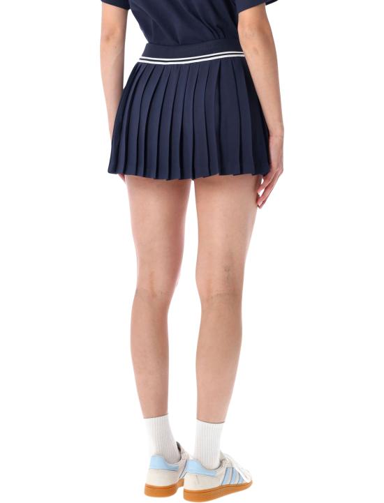 26SS 스포티앤리치 숏 스커트 SK01275326BL106 3902 DARK NAVY WHITE - SPORTY & RICH