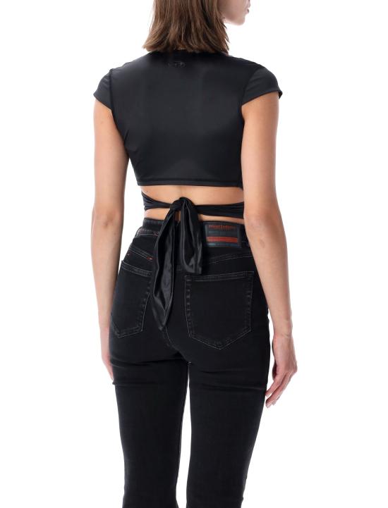 26FW 디젤 반팔 티셔츠 A240360PKAT 9XX BLACK - DIESEL
