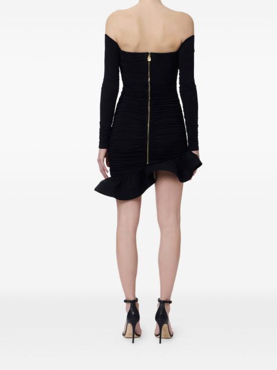26SS 엘리자베타프랜치 숏 원피스 AB88062E2110 BLACK - ELISABETTA FRANCHI