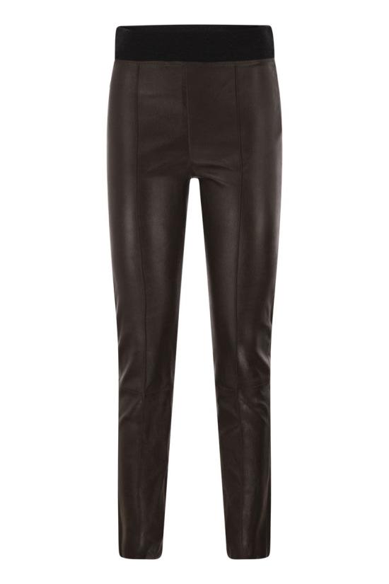 26FW 브루넬로 쿠치넬리 스트레이트 팬츠 M0V32P8788 C9100 DARK BROWN