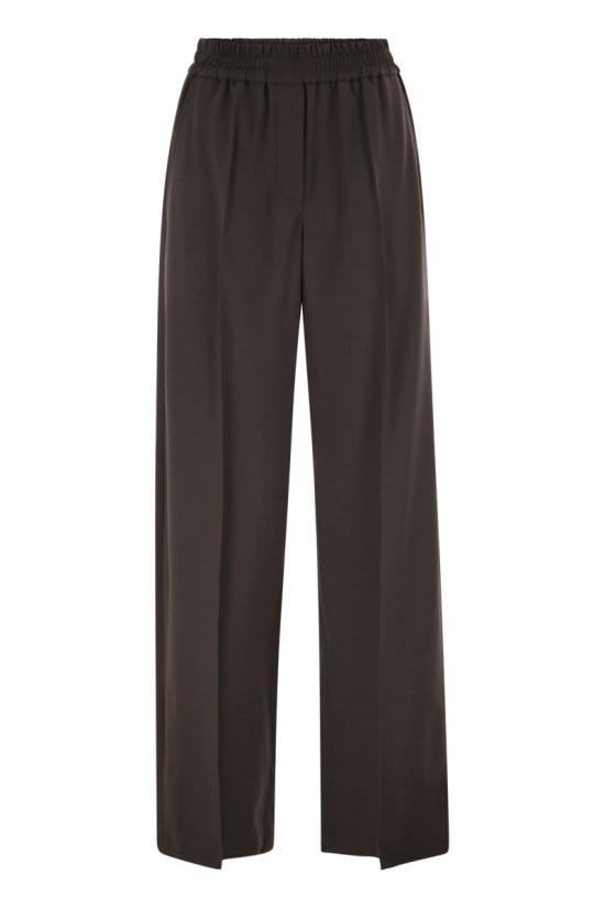 26FW 브루넬로 쿠치넬리 수트 팬츠 M0W07P9002 C019 DARK BROWN