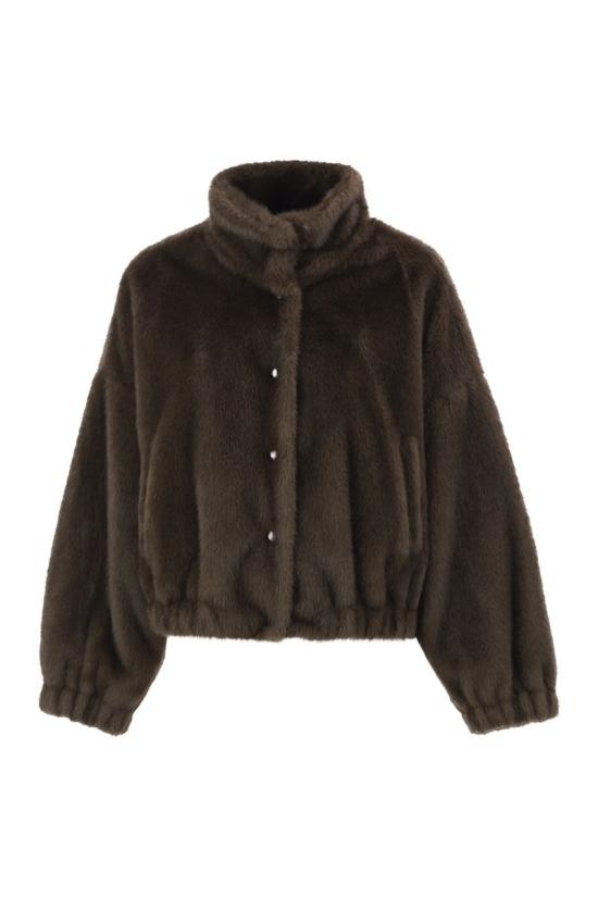 26FW 위켄드막스마라 무스탕 2625086021600 001 BROWN