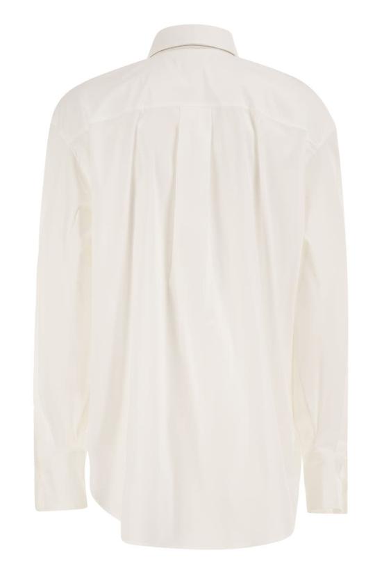 26FW 브루넬로 쿠치넬리 블라우스 M0091M3A56 C159 WHITE - BRUNELLO CUCINELLI