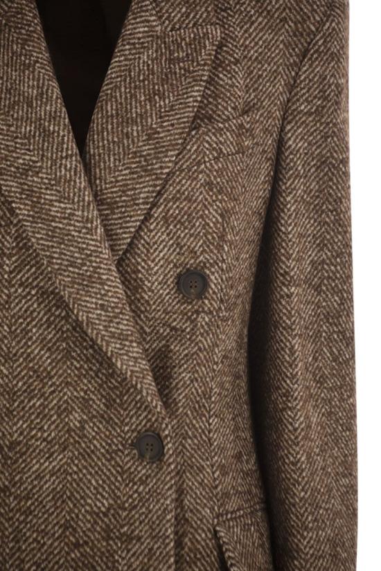 26FW 브루넬로 쿠치넬리 자켓 MV4259675 C008 TOBACCO - BRUNELLO CUCINELLI