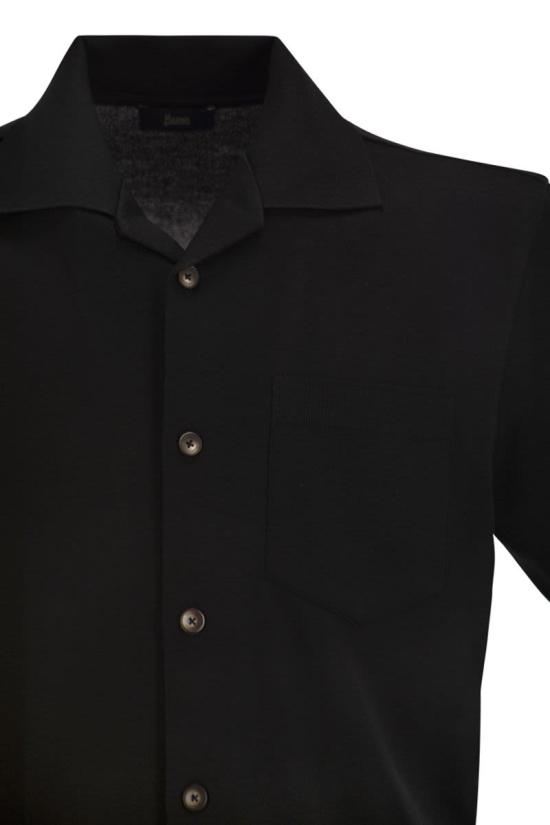 26SS 에르노 긴팔 셔츠 CM000017U52059 9300 BLACK - HERNO