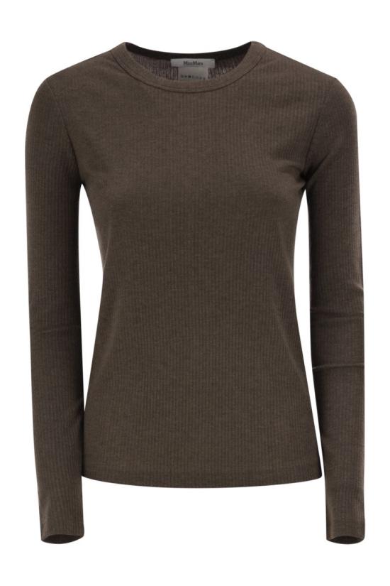 26FW 막스마라 긴팔 티셔츠 2621946031600 004 BROWN
