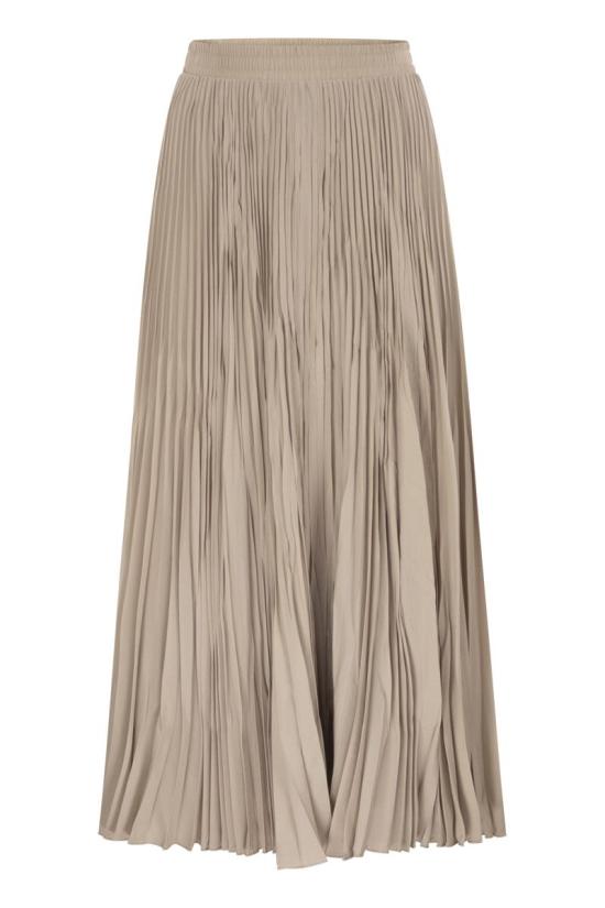 26FW 위켄드막스마라 롱 스커트 2625106091600 001 BEIGE