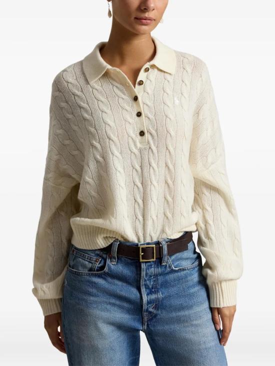 26FW 폴로 랄프로렌 스웨터 211B17767 007 CREAM - POLO RALPH LAUREN