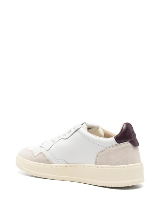 26FW 오트리 메달리스트 로우 스니커즈 AULMLS18 WHITE BROWN - AUTRY