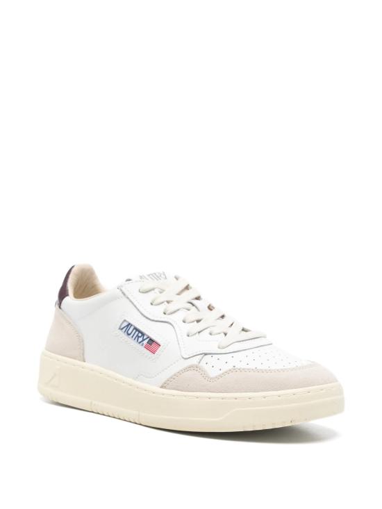 26FW 오트리 메달리스트 로우 스니커즈 AULMLS18 WHITE BROWN - AUTRY
