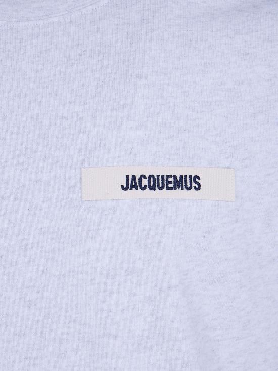 26FW 자크뮈스 반팔 티셔츠 25HTSM00133AJ00226099 950 GREY - JACQUEMUS