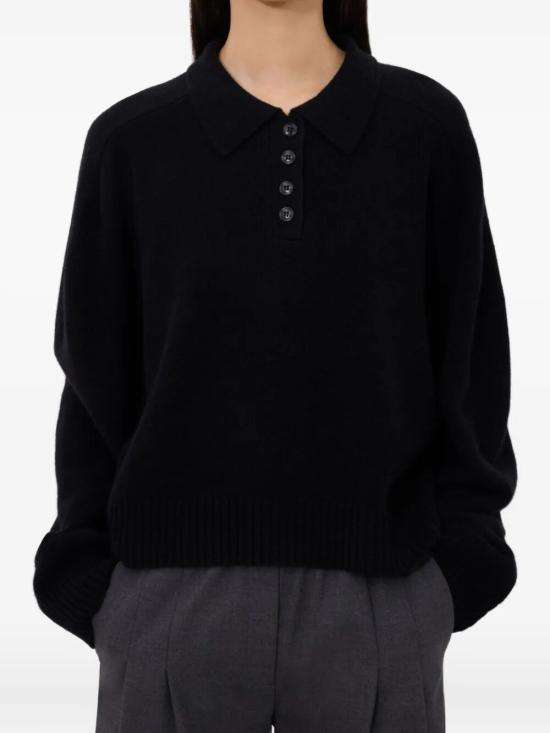 25FW 루루 드 세종 스웨터 HOMERELDS BLACK - LOULOU DE SAISON