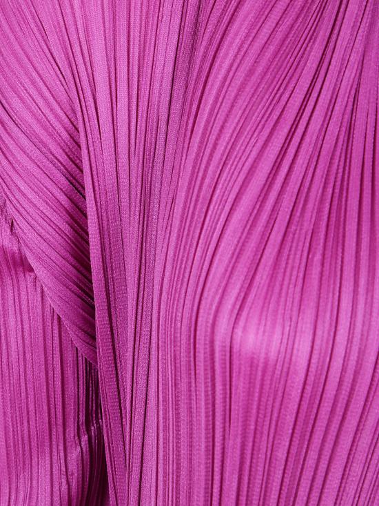 25FW 플리츠플리즈 오픈 롱 가디건 PP58JA133 85 PINK PURPLE - PLEATS PLEASE