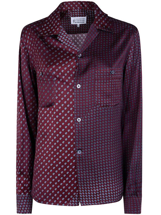 26FW 마르지엘라 블라우스 S50DT0083M36040 229S RED