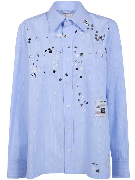 26SS 메종 미하라 야스히로 셔츠 K16SH421 BLUE