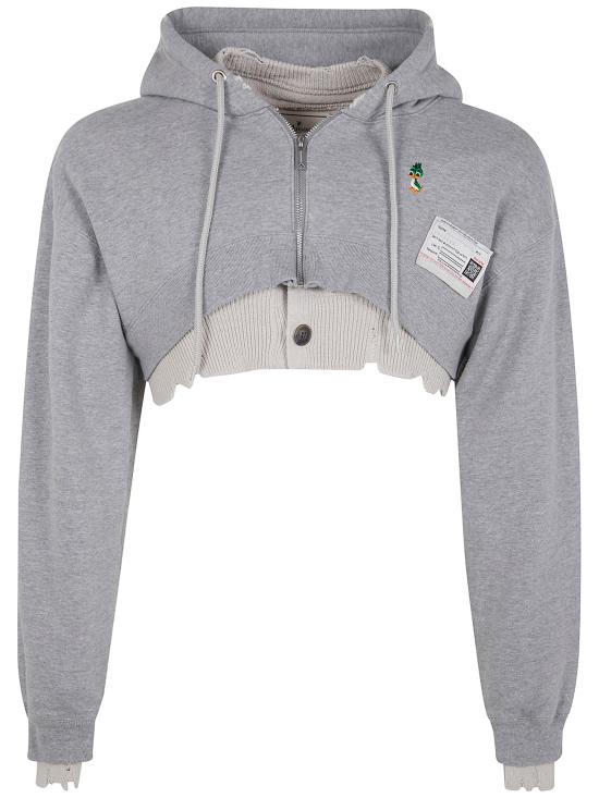 25FW 메종 미하라 야스히로 후드 티셔츠 B15PK582 GRAY GREY