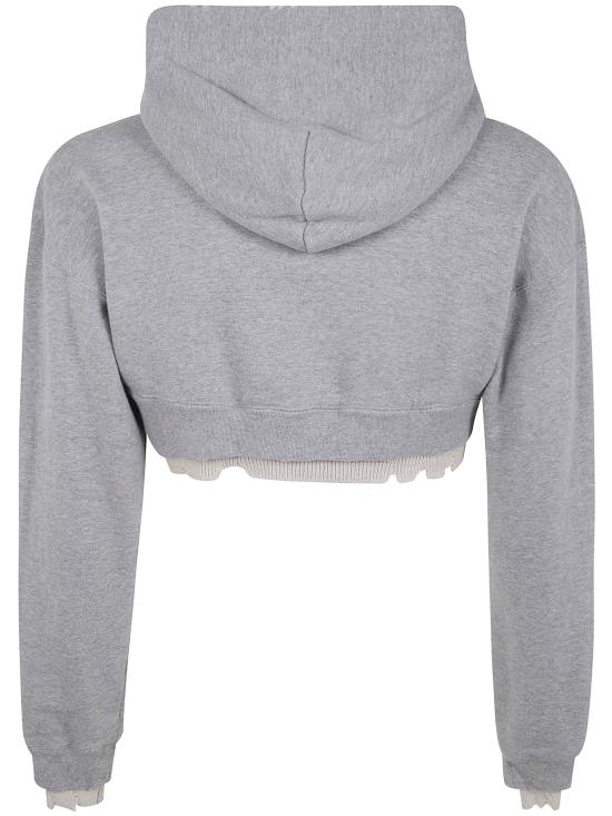 25FW 메종 미하라 야스히로 후드 티셔츠 B15PK582 GRAY GREY - MAISON MIHARA YASUHIRO