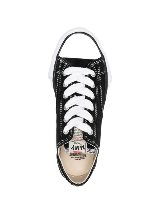 26SS 메종 미하라 야스히로 피터슨 OG 솔 캔버스 로우 A01FW702098 BLACK - MAISON MIHARA YASUHIRO