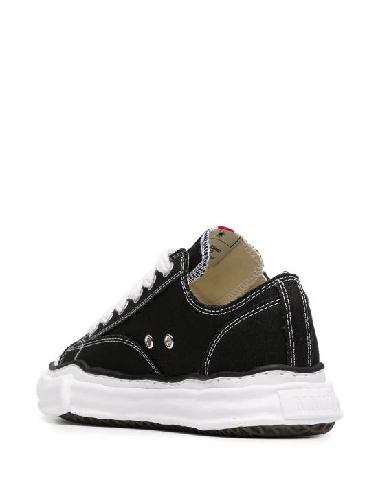 25FW 메종 미하라 야스히로 피터슨 OG 솔 캔버스 로우 A01FW702097 BLACK - MAISON MIHARA YASUHIRO