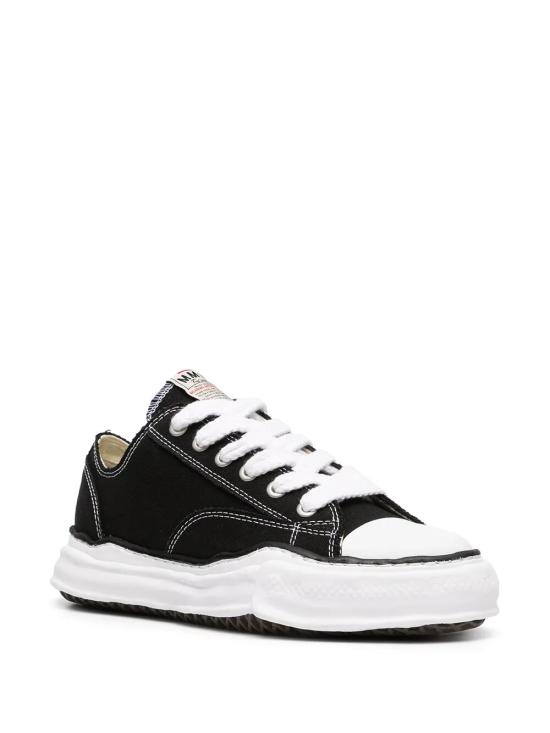25FW 메종 미하라 야스히로 피터슨 OG 솔 캔버스 로우 A01FW702097 BLACK - MAISON MIHARA YASUHIRO