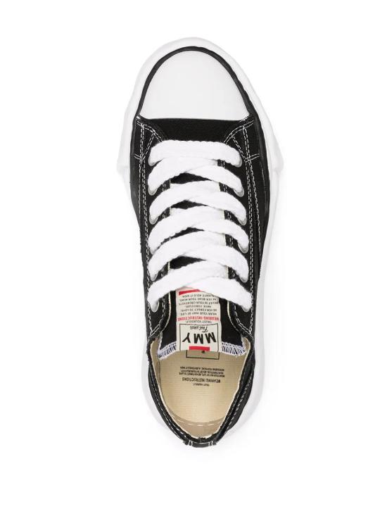 25FW 메종 미하라 야스히로 피터슨 OG 솔 캔버스 로우 A01FW702097 BLACK - MAISON MIHARA YASUHIRO