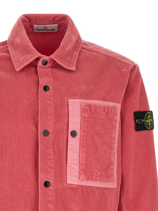 26FW 스톤 아일랜드 긴팔 셔츠 L2S151200016S0212V0089 Pink - STONE ISLAND