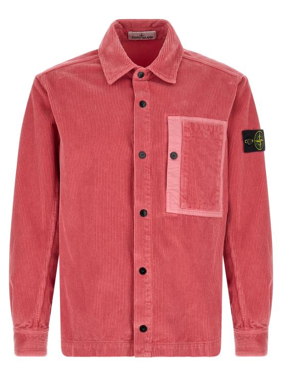 26FW 스톤 아일랜드 긴팔 셔츠 L2S151200016S0212V0089 Pink