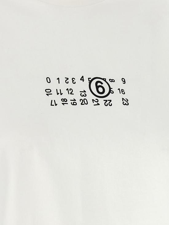 26FW MM6 메종마르지엘라 반팔 티셔츠 S52GC0369M20258101 White - MM6 MAISON MARGIELA