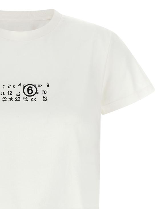 26FW MM6 메종마르지엘라 반팔 티셔츠 S52GC0369M20258101 White - MM6 MAISON MARGIELA