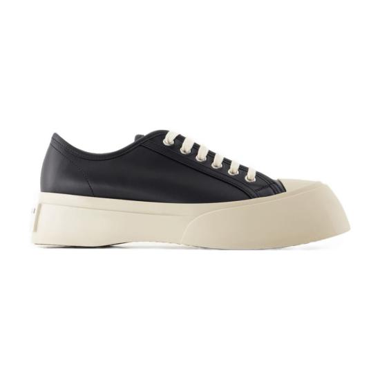 마르니 스니커즈 송아지 가죽  블랙 - MARNI