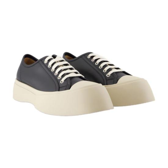  마르니 스니커즈 송아지 가죽  블랙 - MARNI